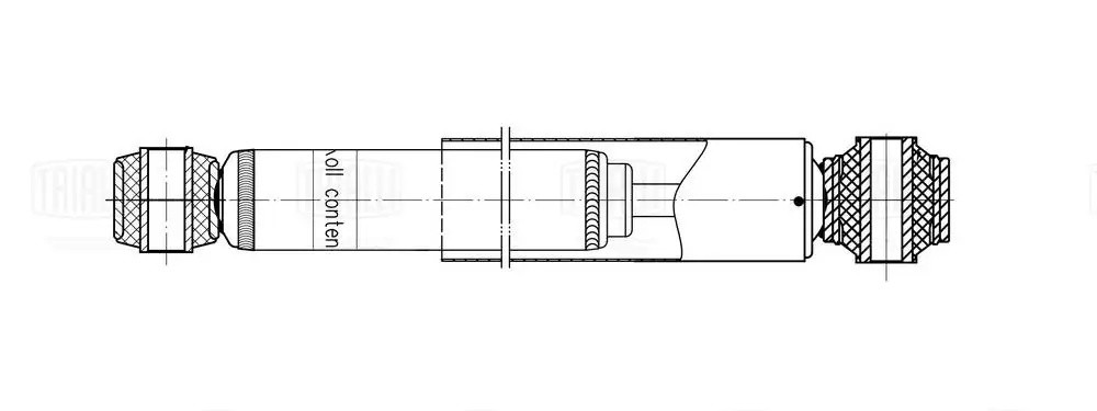 Амортизатор Opel Vectra C (02-) задн. (AG 21509) AG21509 TRIALLI