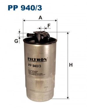 Фильтр топливный BMW 3 (E46),5 (E39),X5 (E53) FILTRON PP 940/3 FILTRON