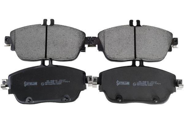 колодки дисковые перед.! с антискрип. пл.\ MB W246 1.8/2.0/CDi 11> 000-406B-SX STELLOX