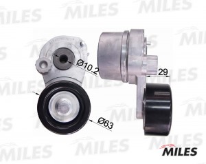 Натяжитель ремня приводного OPEL ASTRA H/ZAFIRA 1.6/1.8 AG00289 AG00289 MILES