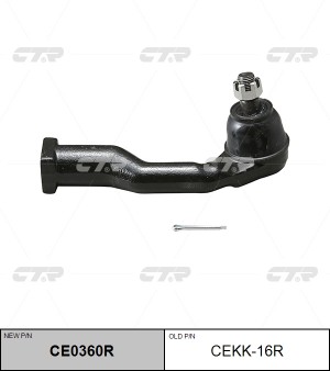 наконечник рулевой внутренний правый! замена CEKK-16R\ KIA Retona/Sportage <02 CE0360R CTR