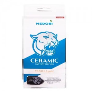 Ароматизатор на дефлектор керамика "ПАНТЕРА" (vanilla Gold) 27г MEDORI TC53 MEDORI