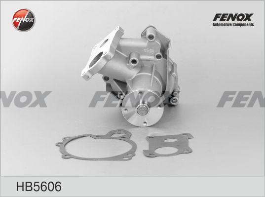 Насос водяной HYUNDAI H-1, H-100, MITSUBISHI PAJERO I-II 2,5 TD HB5606 HB5606 FENOX