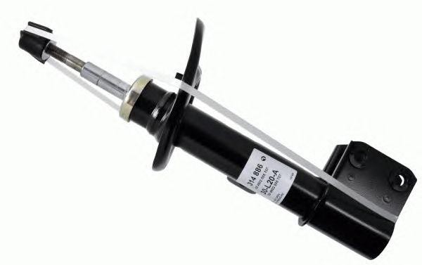 амортизатор передний левый газовый!\ Citroen Berlingo, Peugeot Partner 1.6/1.6 H 314 886 SACHS