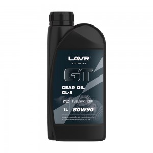 Масло трансмиссионное GT GEAR OIL GL-5 80W90 синт.1л MOTO LAVR LN7902 LAVR