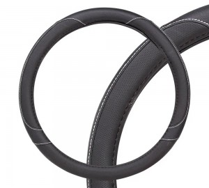 Оплетка руля (S) 35-37см черная кожа AIRLINE AWC-SL-01S AIRLINE