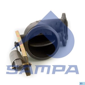 Коллектор выпускной D 2066, D 2676; 2003 - 022201 SAMPA