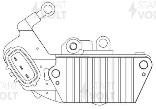 TOYOTA RAV 4 / CARINA E/ CAMRY SXV10 14V VRR 1901 START VOLT