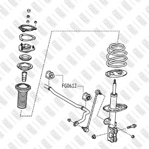 TOYOTA левая FG0612 FIXAR