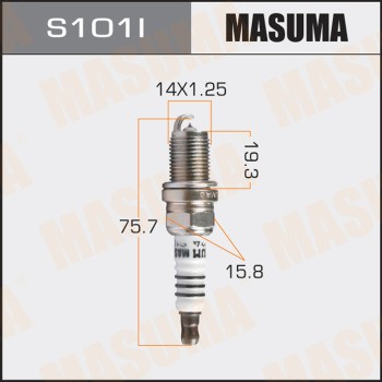 свеча зажигания! IRIDIUM IK20\ Toyota, MMC, Nissan, Honda, Mazda, Subaru, Lexus, S101I MASUMA