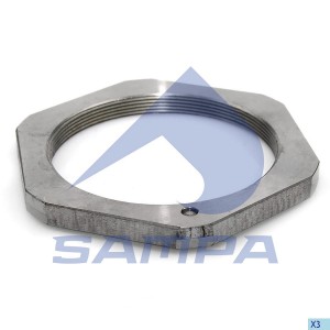 Гайка DAF ступицы передней M92x1.5 SAMPA 051253 SAMPA