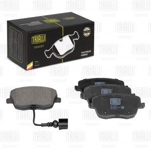 Колодки торм. Skoda Fabia (07-)/VW Polo (05-) диск. перед. (в компл. с датчиком) PF 4383 TRIALLI