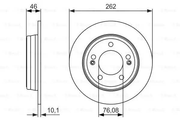 HYUNDAI ELANTRA (2011>) 0 986 479 052 BOSCH