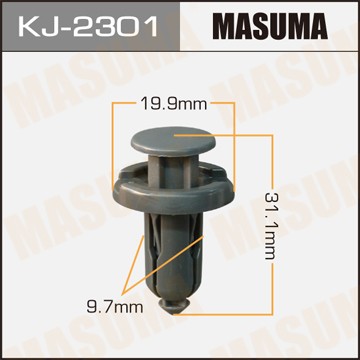 Пистон обивки универсальный MASUMA KJ2301 MASUMA