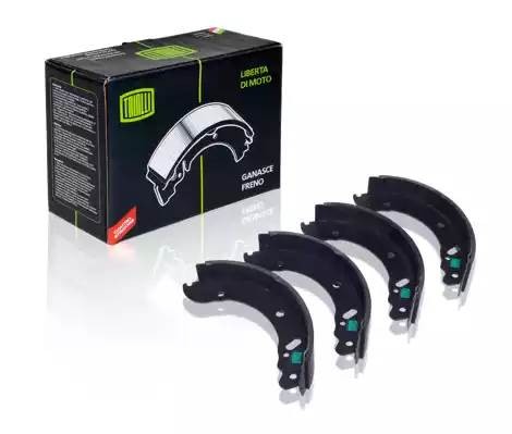 Колодки тормозные ГАЗ-3302,ГАЗель Next задние (4шт.) TRIALLI GF 238 TRIALLI