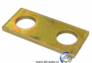 Пластина опорных пальцев перед.торм.колодок ПАЗ 3205-3501033-10 KAAZ