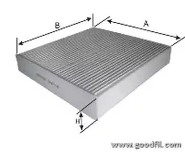 Фильтр салона AG373CF AG 373 CF GOODWILL