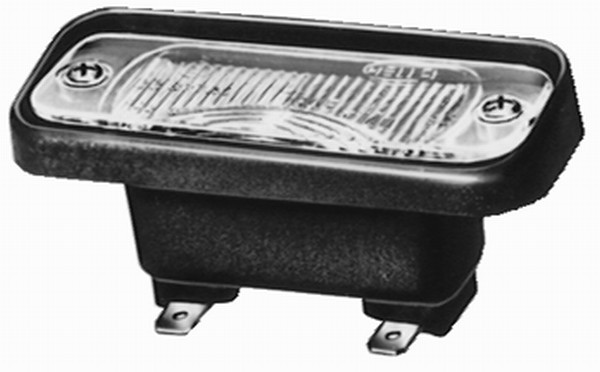 Фонарь освещения номерного знака (HELLA) 2KA005049-017 HELLA