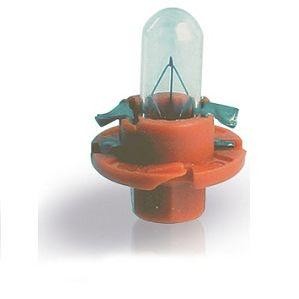 Лампа 12V 1.1W BAX8.4d черный патрон PHILIPS 12624CP PHILIPS