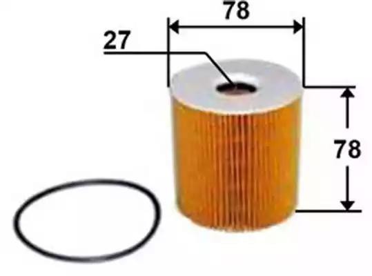 фильтр масляный!\Volvo C70/S40/S60/S70/S80/V40/V70 95-07/ XC70 00-05/XC90 4.4 05 OE0007 JS ASAKASHI