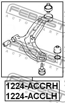 Рычаг передний правый 1224-ACCRH FEBEST