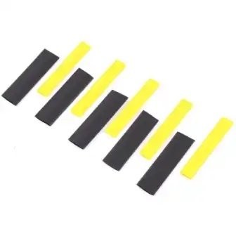 Трубка термоусадочная набор №16 (10 шт) Ф 10/5, 16/8 (по 5 шт) "VOLTON" VLT250056 VOLTON