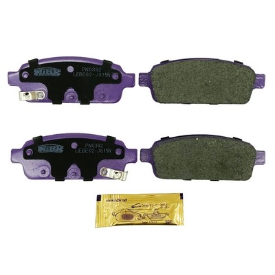 Колодки тормозные CHEVROLET Cruze (09-) задние (4шт.) NIBK PN0392 NIBK