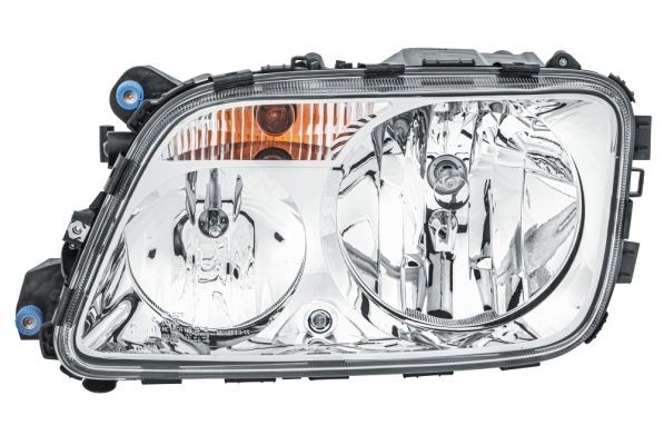 фара !левая с корректором H7/H1/PY21W/W5W/24V\ MB Actros III 08> 1EH009513-031 HELLA