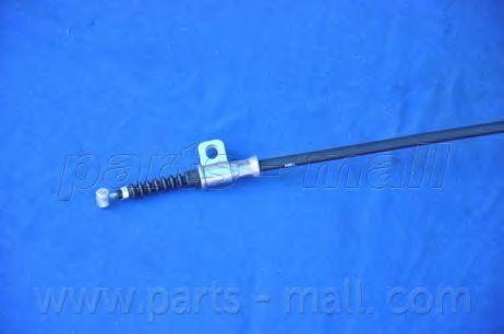 Трос ручного тормоза HYUNDAI GRAND STAREX 07- лев. PTA-254 PTA-254 PMC PARTS MALL