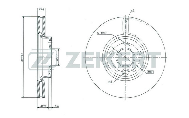 ДЕТАЛЬ BS-5125 ZEKKERT