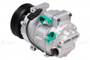 компрессор кондиционера!\ Hyundai Santa Fe III 2.2CRDi LCAC 0822 LUZAR