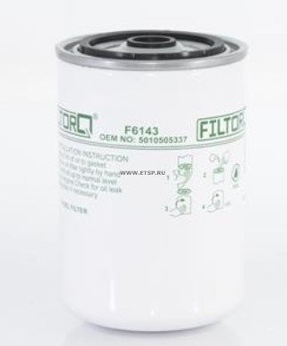 Фильтр топливный DCI11 / E-TECH после 2000г /  Euro-3, в том числе на MAZ Евро3  F6143 FILTORQ