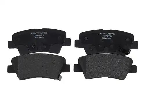 колодки тормозные дисковые!Geely Emgrand EC7 Z07679 ZENTPARTS