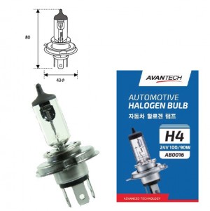 Лампа головного света Avantech H4 (HB2) 24V 100/90W AB0016 AVANTECH