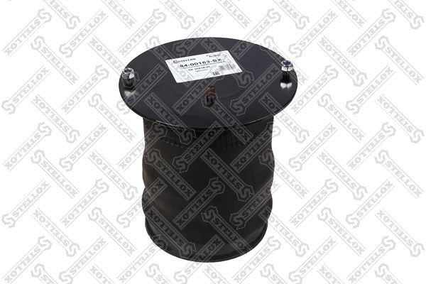 пневмоподушка со стаканом !1шп.M12, 1шп.M10, 2отв.M12 поршень сталь\MAZ 206/226, 84-00163-SX STELLOX