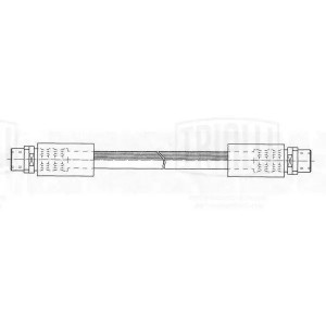 Шланг торм. VW Passat B5 (96-)/Skoda Superb (01-)/Audi A4 B5 (94-) перед. L=320м BF4501 TRIALLI