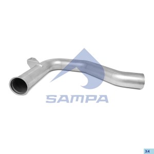 Труба промежуточная глушителя DAF XF95 SAMPA 051005 SAMPA