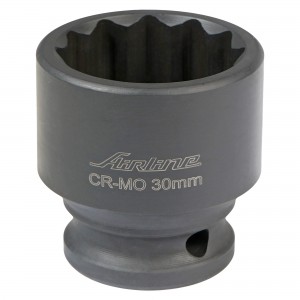 Головка ударная торцевая 1/2 DR двенадцатигранная 30мм (AT-IS12-46) ATIS1246 AIRLINE