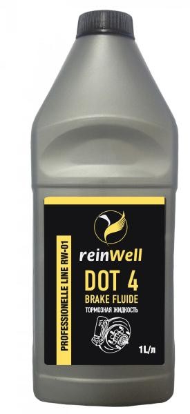 Жидкость тормозная DOT-4 1л REINWELL 3205 REINWELL