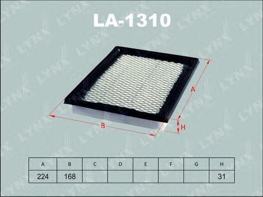 фильтр воздушный!\ Honda Civic, Nissan Almera/Primera 1.4i/1.6i 94-02 LA-1310 LYNXAUTO