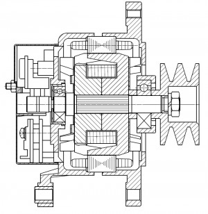 Генератор ГАЗ-33104 дв.Д-245.7 14В 70А STARTVOLT LG 0310X START VOLT
