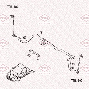 RENAULT LAGUNA III TEB1100 TATSUMI