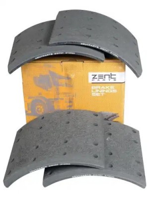 накладки торм.STD! 19932 19.0(413x203)(С ЗАКЛ.6.35x19.5 64) Scania Z10707 ZENTPARTS