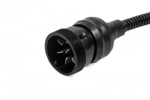 Разъем ЗИЛ-5301 фонаря заднего штыревой (7 проводов) CARGEN AX536 CARGEN