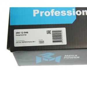 Амортизатор DAEWOO Nexia (95-) передний левый/правый газовый MEGAPOWER 290-12-046 MEGA POWER