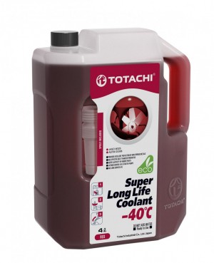 Антифриз TOTACHI SUPER LLC RED -40C 4л 4589904520716 41804 41804 TOTACHI