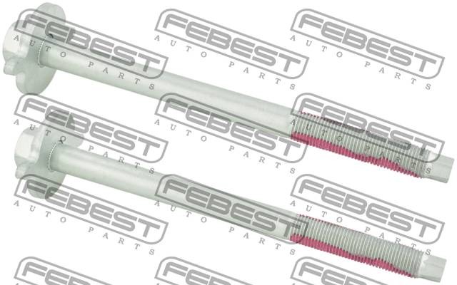 Болт крепления подушки рамы TOYOTA LAND CRUISER PRADO 120 (компл-2шт) 0198-010-P 0198-010-PCS2 FEBEST