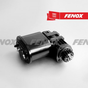 НАСОС ГИДРОУСИЛИТЕЛЯ РУЛЯ со шкивом (шестерня), c бачком, 125 бар, входное отв.  HPS10041 FENOX