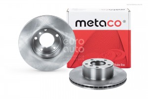 Диск тормозной передний вентилируемый 3050105 METACO