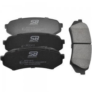 Колодки тормозные задние (TOYOTA LAND CRUISER 100 9807/LEXUS LX470 9807) BP21412 BP21412 SB NAGAMOCHI